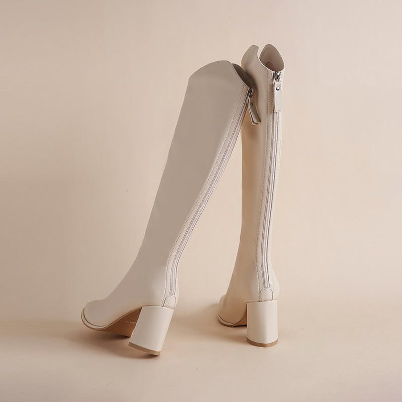 Women__ Knee-High Block-Heel Dress Boots
