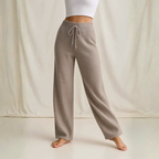 Women__ Knit Pants with Relaxed Wide Leg Fit