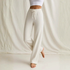 Women__ Knit Pants with Relaxed Wide Leg Fit