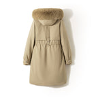 Women__ Long Parka with Removable Inner Liner
