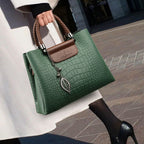 Women__ Medium Textured Shoulder Bag with Braided Handles