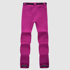 Women’s Softshell Outdoor Pants with Thermal Fleece Lining