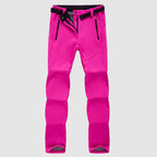 Women’s Softshell Outdoor Pants with Thermal Fleece Lining