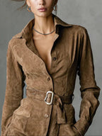 | Classic Button-Up Dress