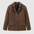 | Women's Button-Down Blazer Jacket