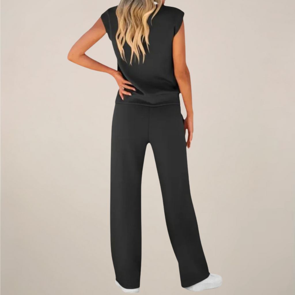 | Women's Relaxed Drawstring Pants Set