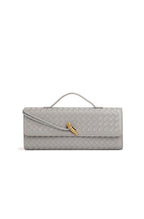 Woven Baguette Shoulder Bag Crossbody Bag