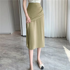 Wrap Midi Skirt