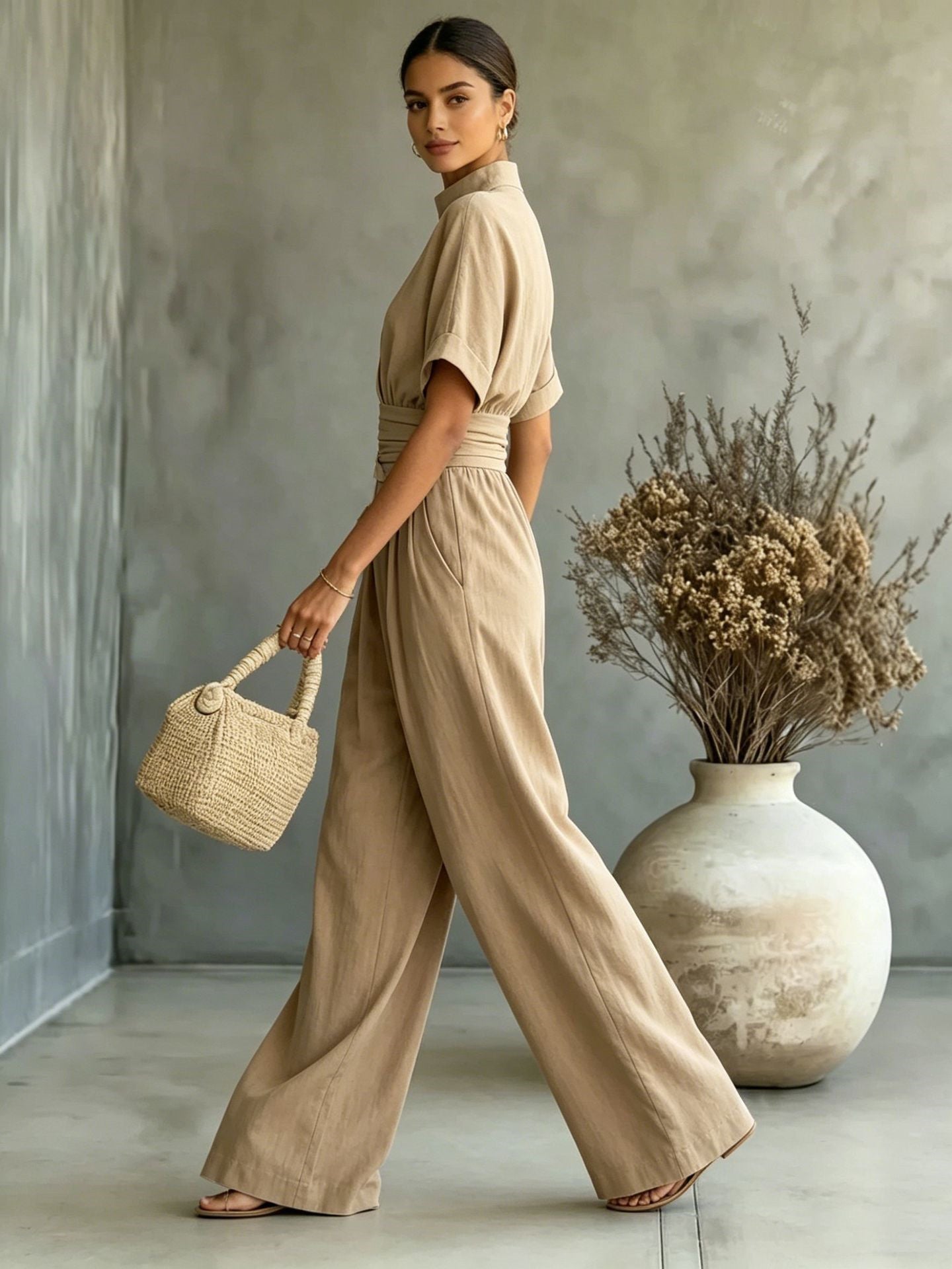 Casual Jumpsuit With A Stylish Design