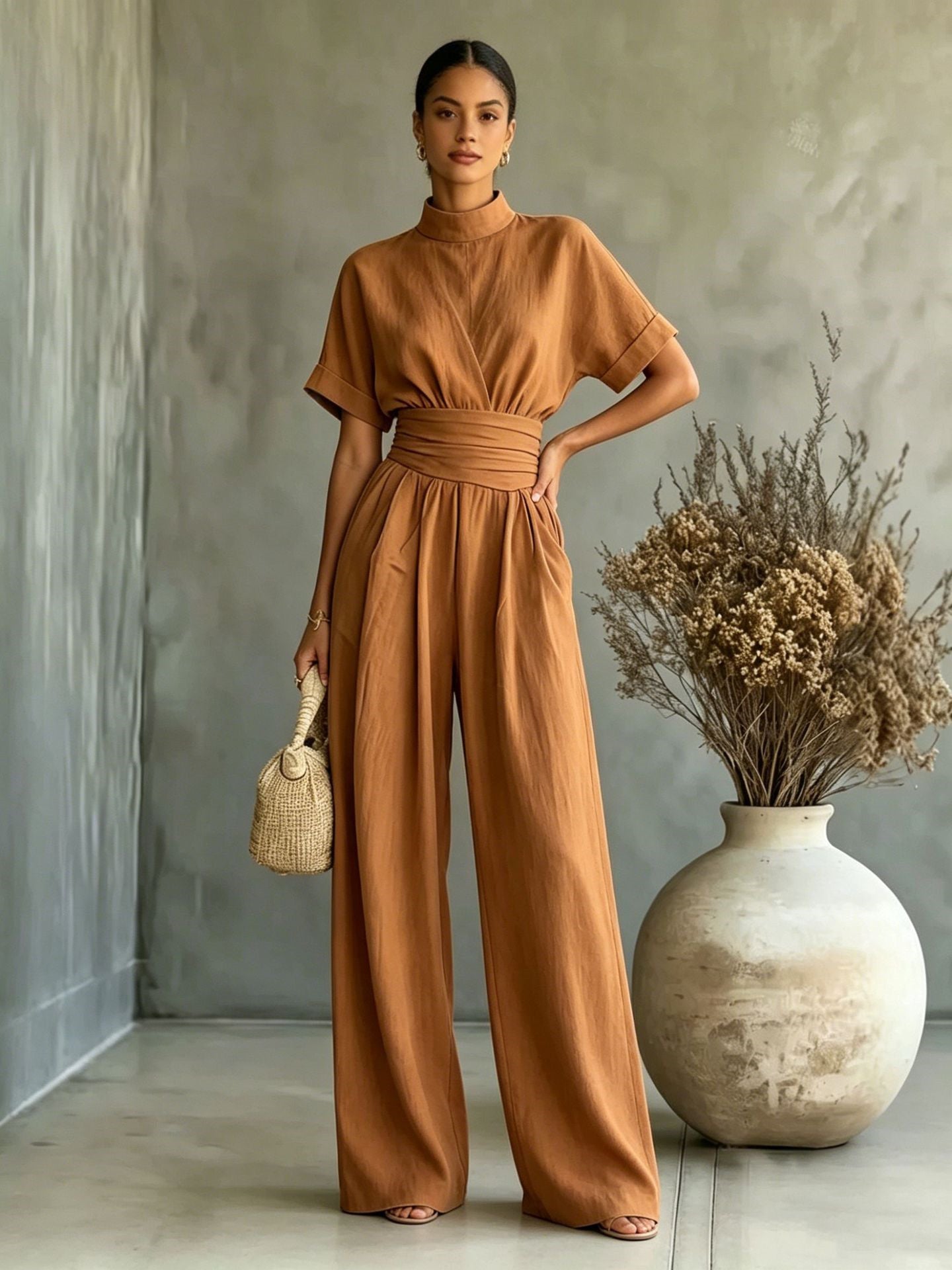 Casual Jumpsuit With A Stylish Design