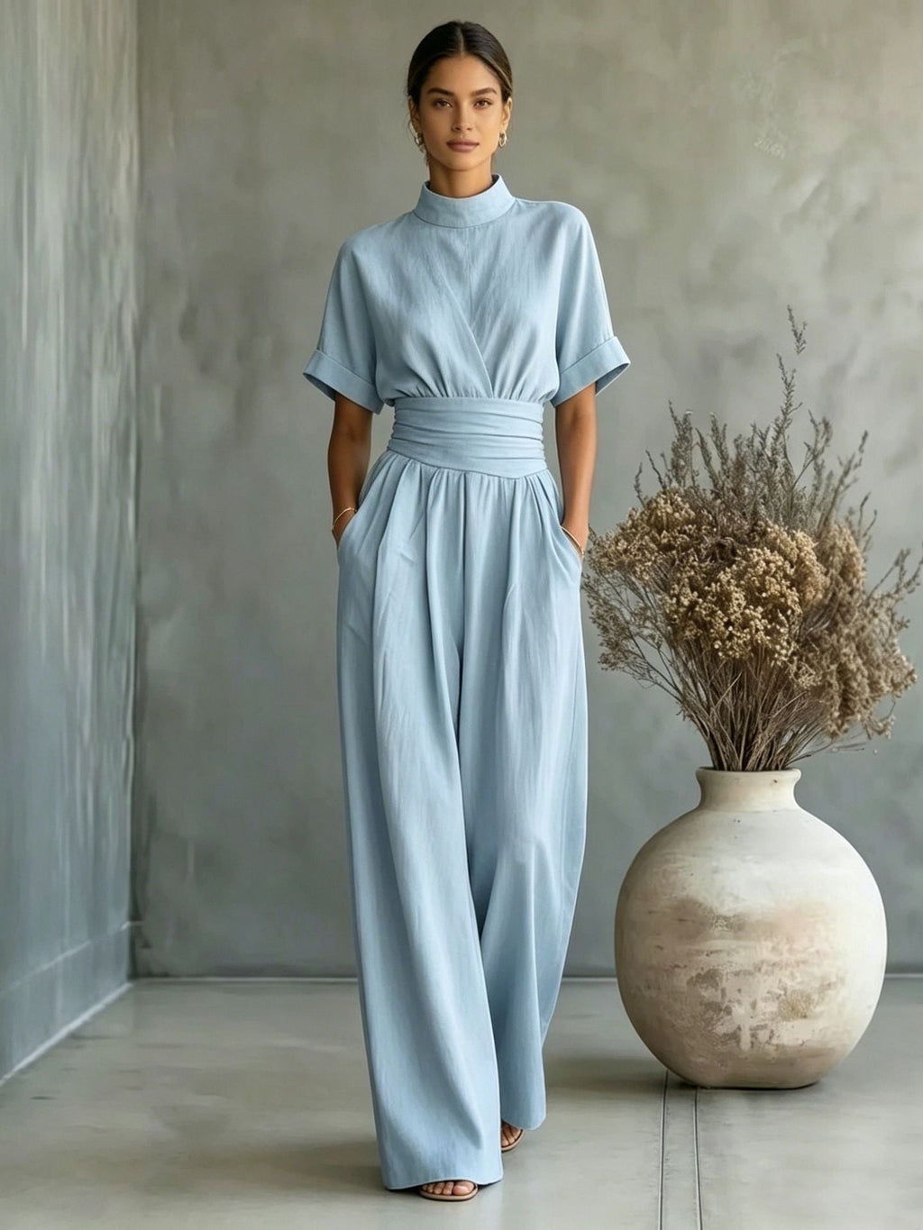 Casual Jumpsuit With A Stylish Design