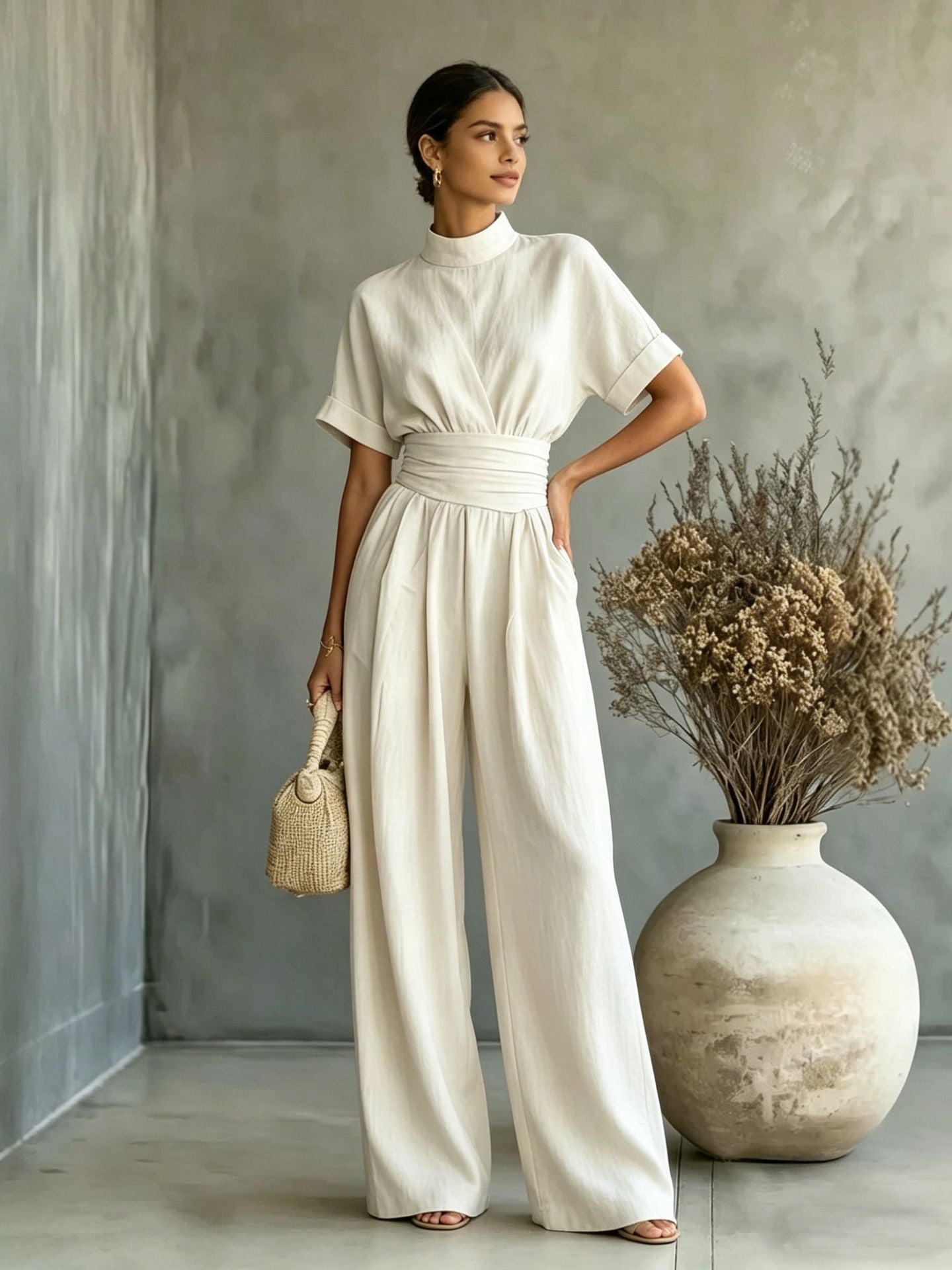 Casual Jumpsuit With A Stylish Design