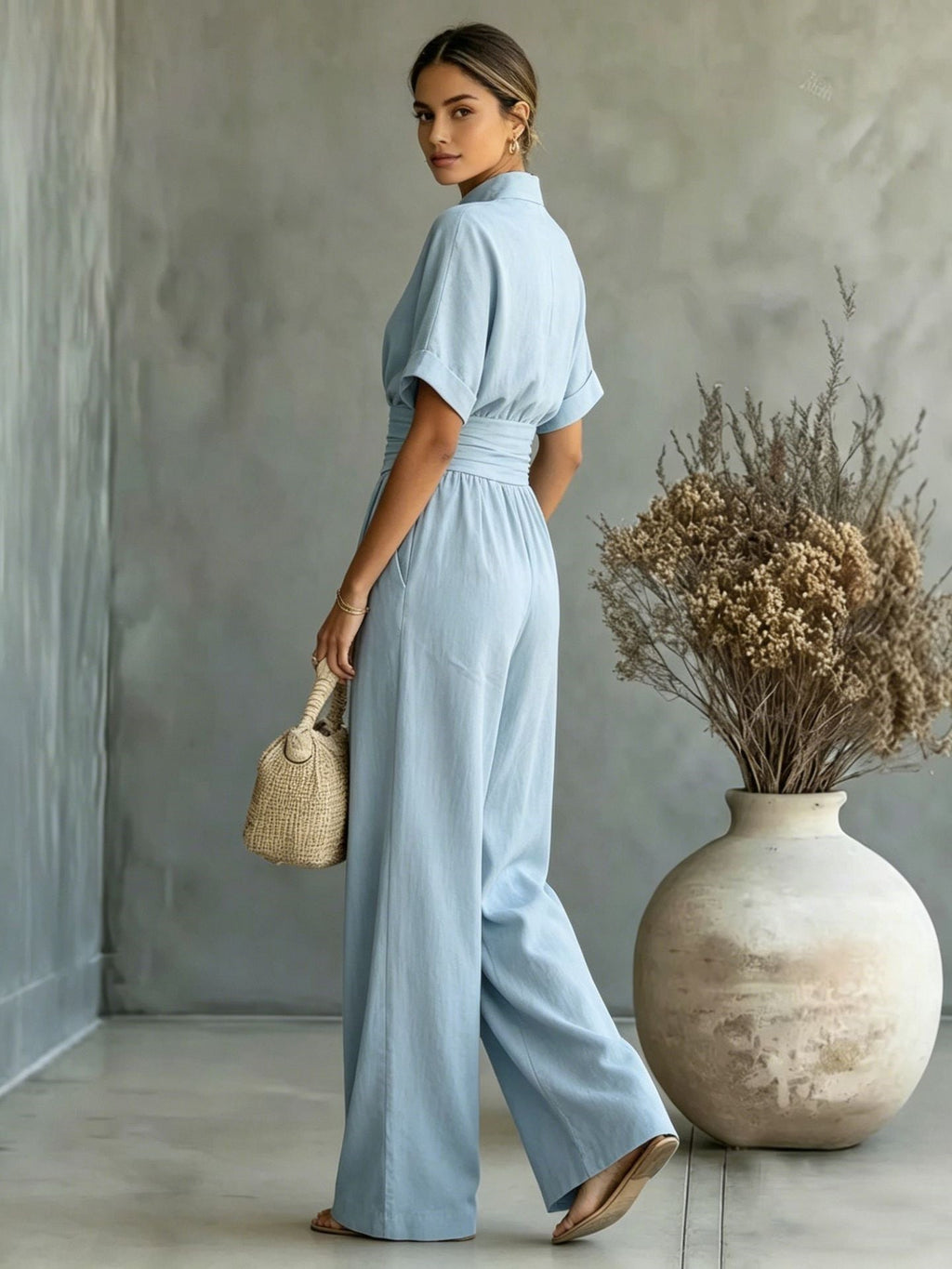 Casual Jumpsuit With A Stylish Design