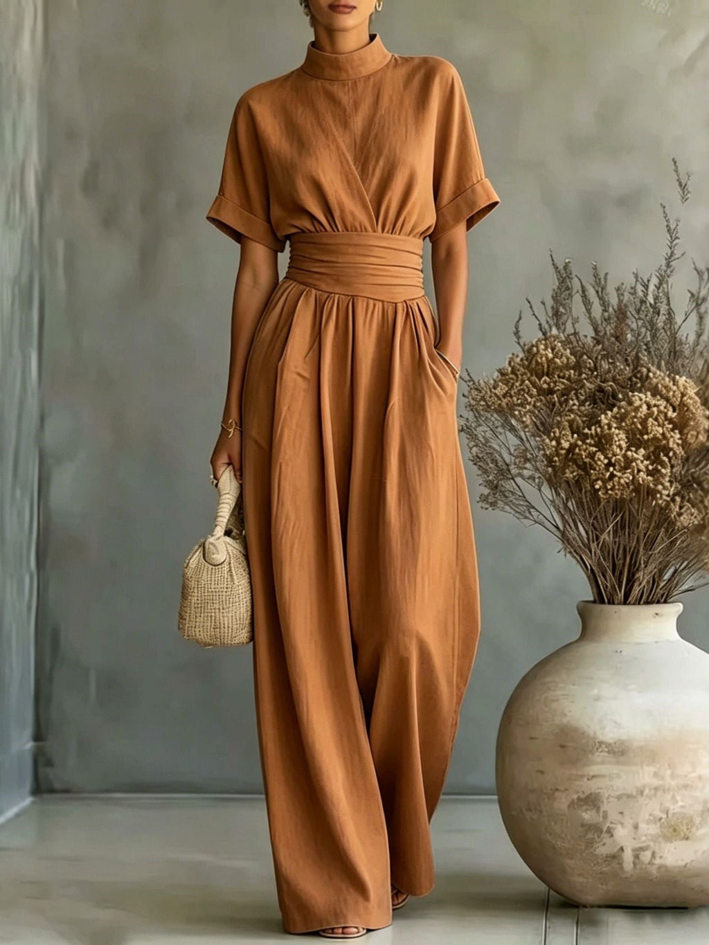 Casual Jumpsuit With A Stylish Design