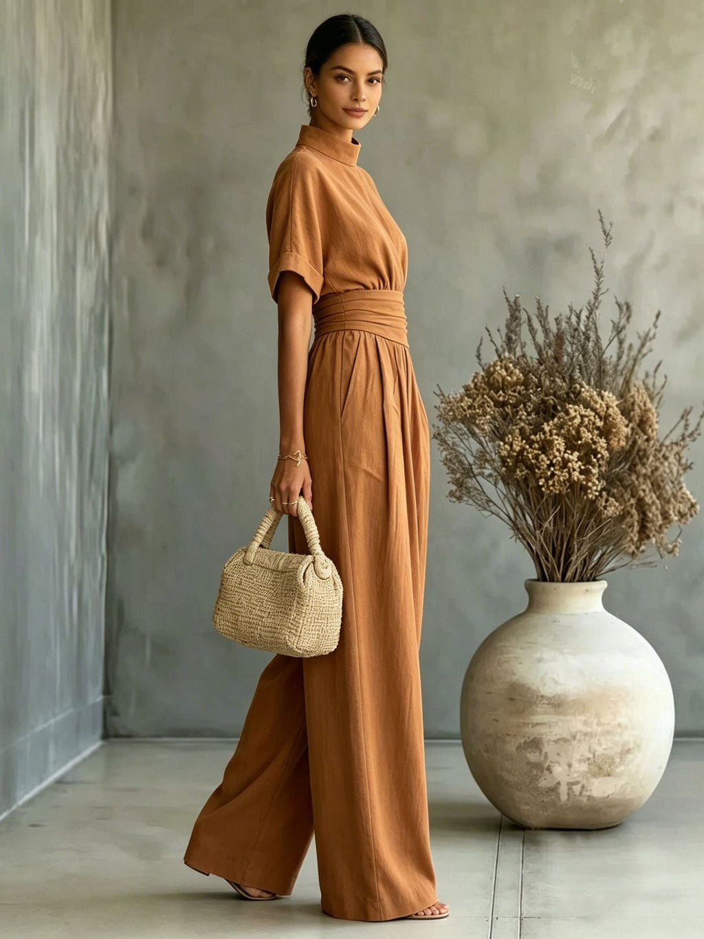 Casual Jumpsuit With A Stylish Design