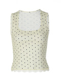 Polka Dot Crop Top