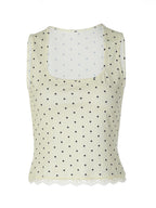 Polka Dot Crop Top
