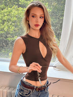 Solid Color Patchwork Top