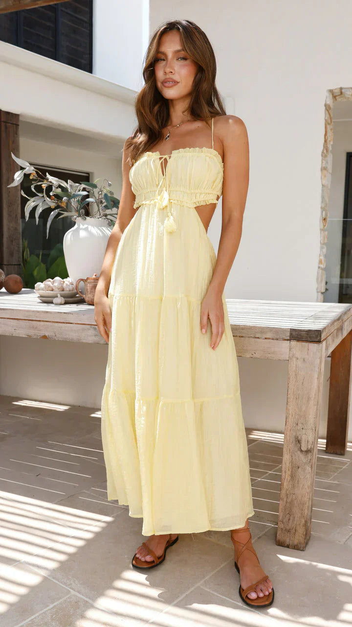 Brenda Statement Mididress Elevated Occasion Wear