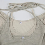 Y2K Cut Out Crop Top