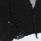 Y2K Distressed Sweater