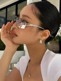 Y2K No Frame Sunglasses