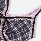 Y2K Plaid Cami Top
