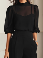 | Black Sheer Set