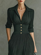 | Fitted Waist Dress