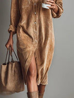 | Flared Hem Dress