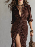 | Elegant Midi Dress
