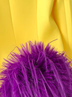 ORLA Blazer Feathers Dress