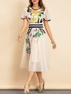 NATIA Midi Dress
