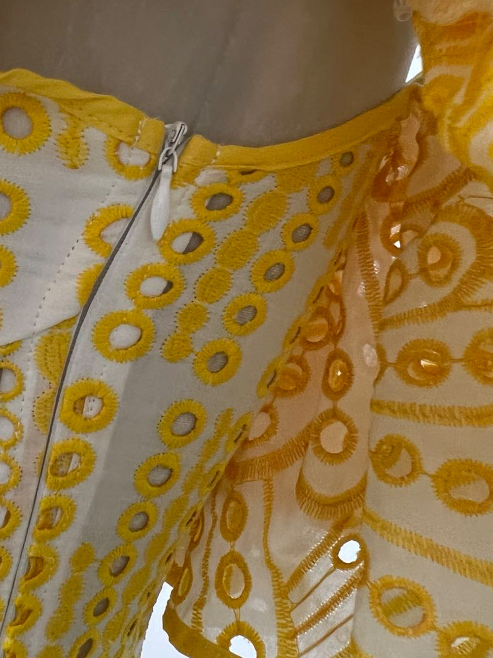 MINELE Mini Dress in Yellow
