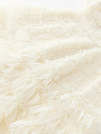 LANTE Ruffle Dress in Ivory