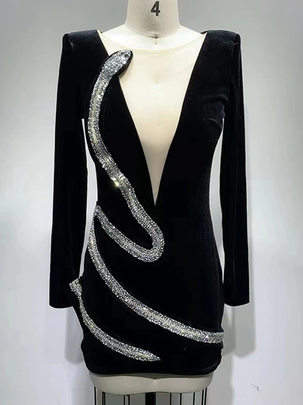 SERPENTA Mini Dress