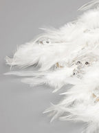 BETH Sequins & Feathers Mini Dress