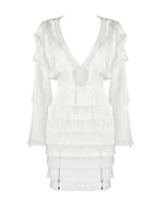 DONDI Fringed Mini Dress
