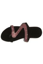 Summer Rhinestone Flat Beach Sandals