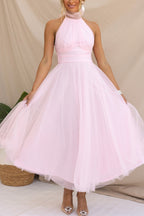 Maricela Effortless Dress with a Long Skirt Boutique Collection