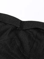 Solid Ruched Slim Bandeau Top