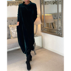 Galatea Chic Dress with Pockets Evening Wear Edit