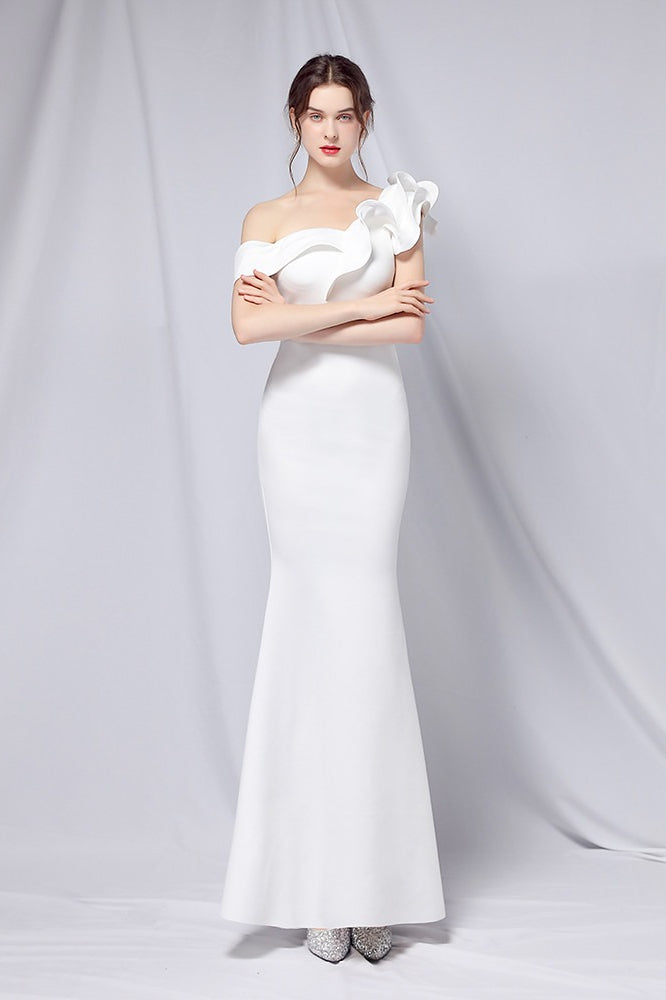 Off Shoulder Mermaid Maxi Dress
