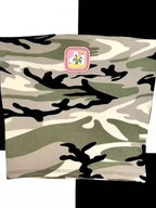 Camouflage Print Bandeau Top