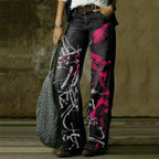 Vintage Style Loose Wide Leg Streetwear Denim Jean