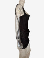 Corset Sequin Sleeveless Bodycon Mini Party Dress For Women 2026