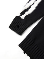 Oversized Skeleton Knit Sweater