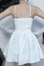 Puff Sleeve Cover Gothic Dress
