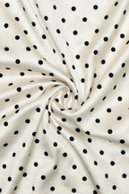 Bohemian Polka Dot Bodycon Cami Maxi Dress