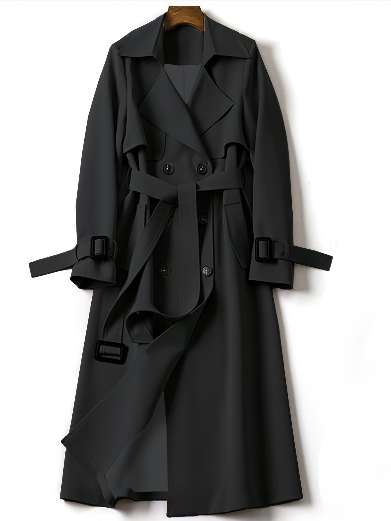 | Women’s Longline Office Trench Coat
